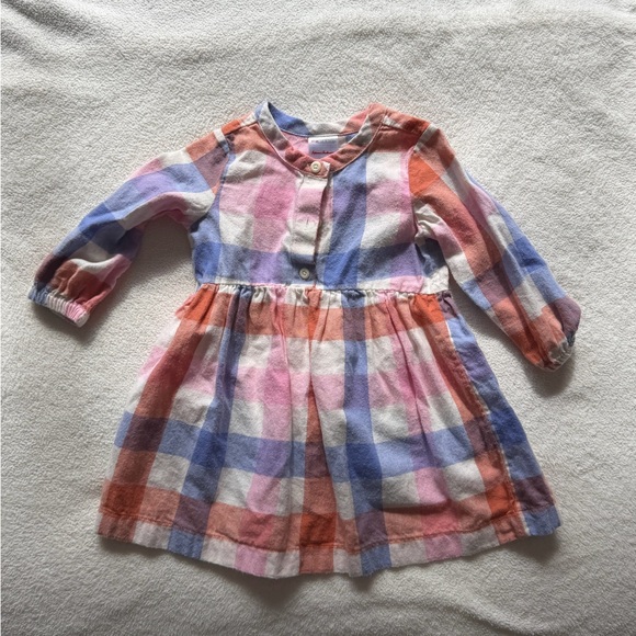 Hanna Andersson Other - Hanna Andersson Multicolor Plaid Kids Dress 18-24M